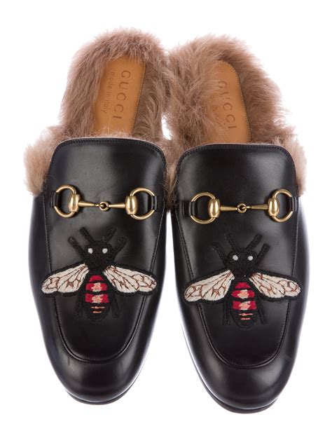 gucci schuhe herren slipper|gucci fur slippers women.